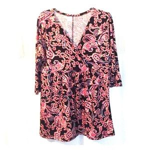 Flirty Pink beautiful tunic top!